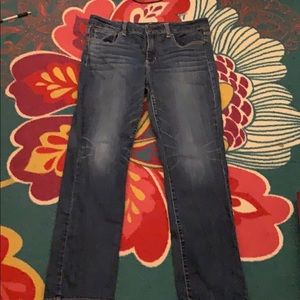 American Eagle jeans super stretch straight cut